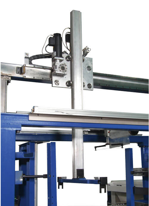 SJA-1013 Ends Roll Wrapper And Palletizer